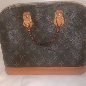 ALMA PM HAND TOTE BAG PURSE MONOGRAM